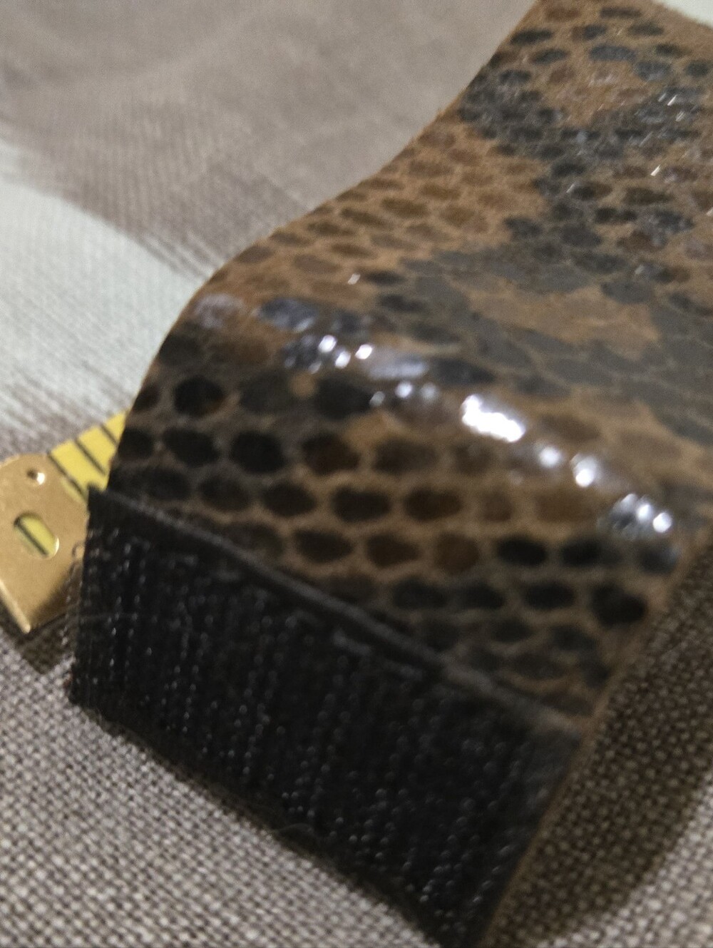 Snakeskin Ponytail Holder